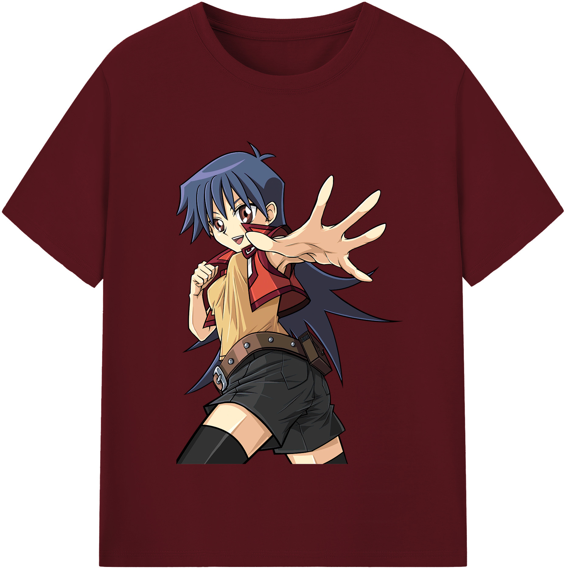 （画像用） 遊☆戯☆王 Yu-Gi-Oh! 綿100％半袖Tシャツ（フロントプリント）